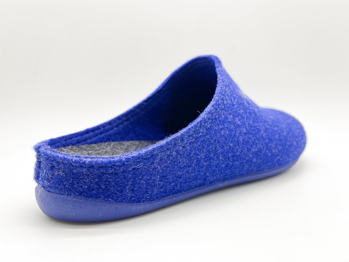 thies 1856 ® Recycled PET Slipper vegan cobalt (W/X) from COILEX