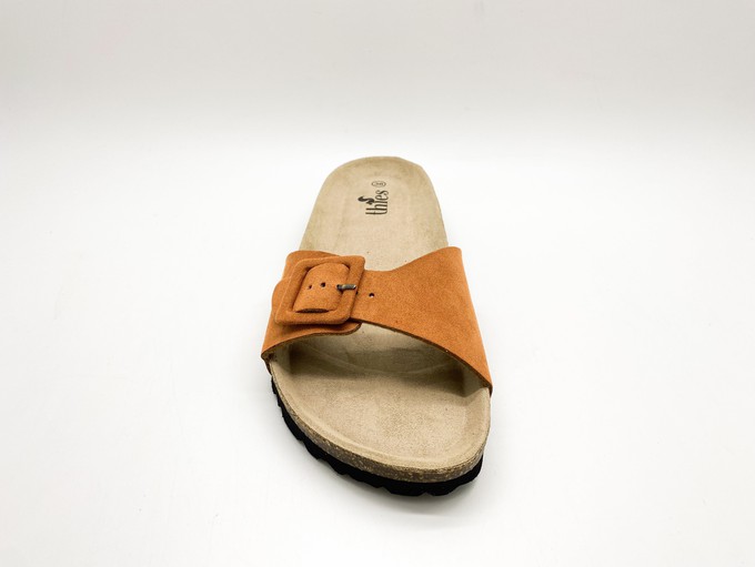 thies 1856 ® Eco Bio Covered Strap Sandal vegan rust (W/X) from COILEX