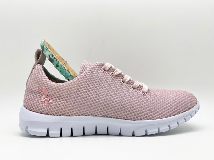 thies ® Eco Meshrunner rose | vegan aus recyceltem PES (W/X) from COILEX