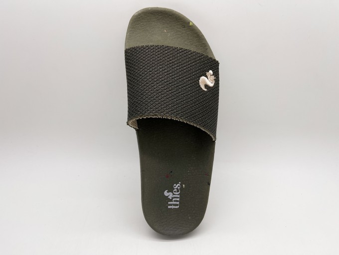 thies 1856 ® Eco Beach Slide vegan olive beige (W/M/X) from COILEX