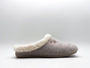 thies 1856 ® Organic Cozy Slipper taupe (W/X) from COILEX