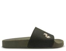 thies 1856 ® Eco Beach Slide vegan olive beige (W/M/X) via COILEX