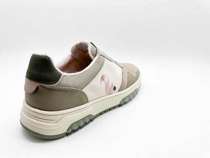 thies ® Eco Cup Sneaker vegan khaki rose (W/X) from COILEX