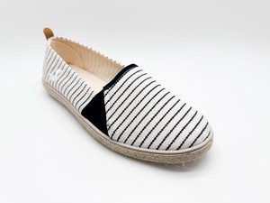 thies ® Mallorca Organic Cotton Espadrille vegan navy stripe (W) from COILEX