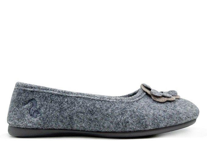 thies 1856 ® Eco Ballerina vegan grey (W/X) from COILEX