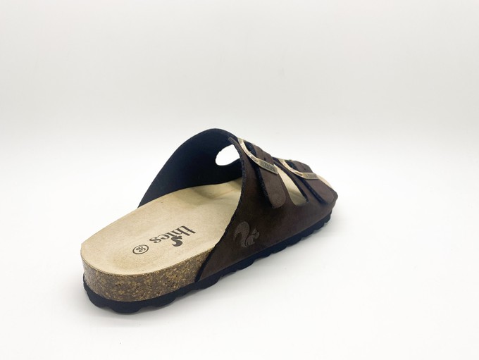 thies 1856 ® Eco Bio Rec Sandal vegan chocolate (W/M/X) from COILEX