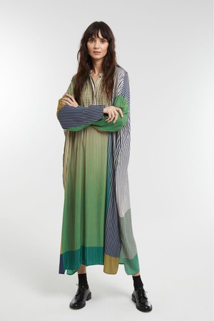 GREEN ROMY VIBRANT DRESS from Cool and Conscious