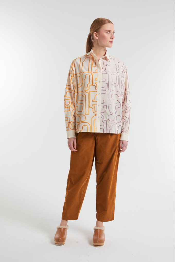 OFF WHITE ROSALIE LYRIQUE SHIRT from Cool and Conscious