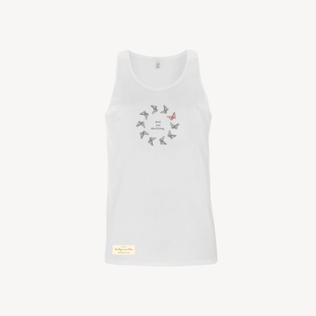 Organic men’s tanktop – LOVE AND GRATITUDE – Daily Mantra from Daily Mantra