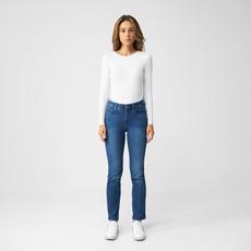 STELLAR Slim Comfortstretch - Classic - Medium Blue via DAWN Denim