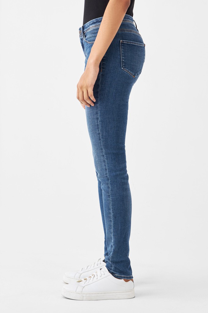 MID SUN Slim Comfortstretch - Basic - Medium Blue from DAWN Denim