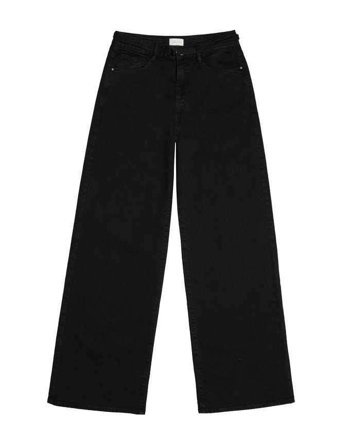 BLINK High Waist Wide - Black Denim from DAWN Denim