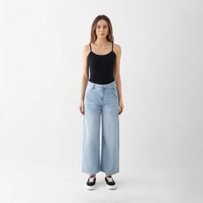 BLINK High Waist Wide Cropped - Light Blue via DAWN Denim