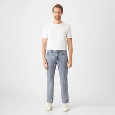 DUSK Regular Straight Minimal Stretch - Classic - Special Light Grey via DAWN Denim