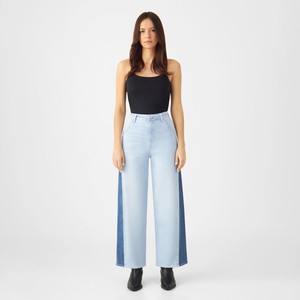 BLINK High Waist Wide Cropped - Two Tone from DAWN Denim