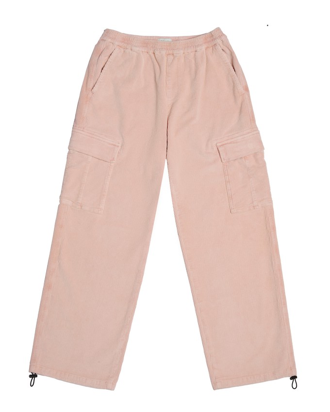 RAY - Mid Waist Spray Pant - Corduroy - Rose from DAWN Denim