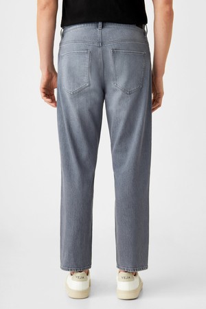 RISE Relaxed Tapered Minimal Stretch - Basic - Medium Grey from DAWN Denim