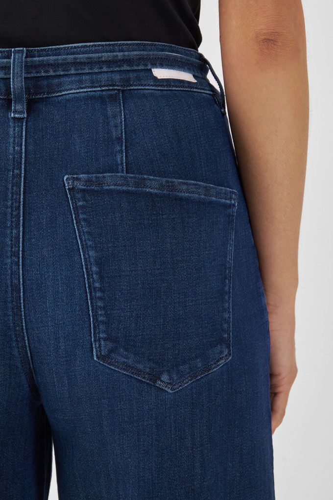 BLINK High Waist Wide - Dark Blue from DAWN Denim