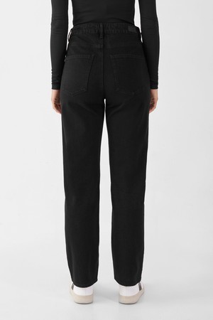 MORNING Regular Straight Minimal Stretch - Classic - Black from DAWN Denim