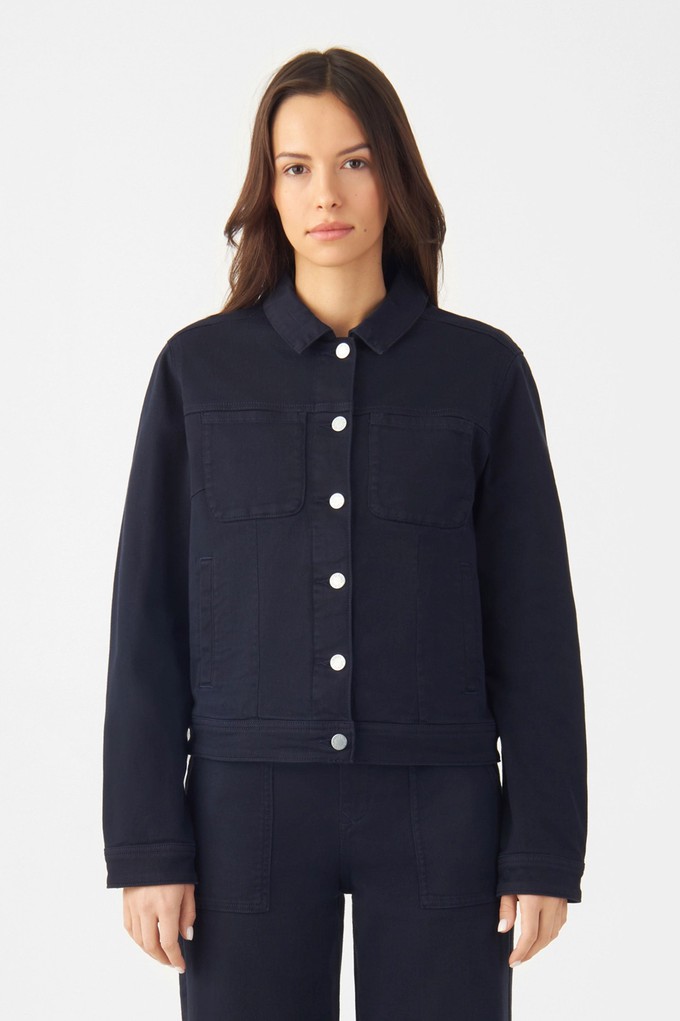 CALLISTO Jacket Soft Organic - Classic - Nightsky Navy from DAWN Denim