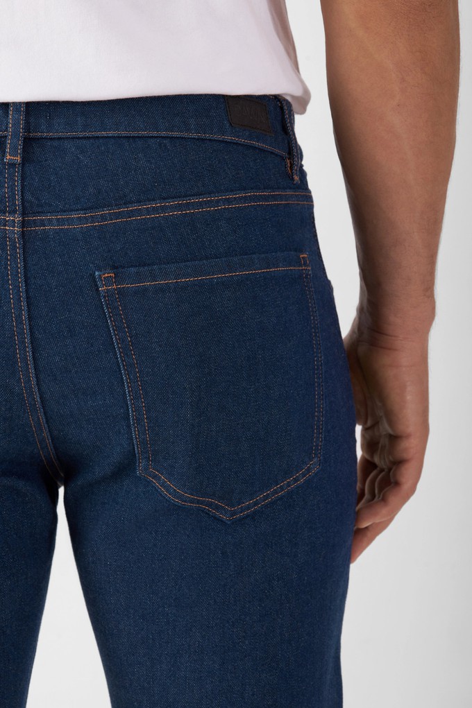 DUSK Regular Straight Minimal Stretch - Classic - Classic Blue from DAWN Denim