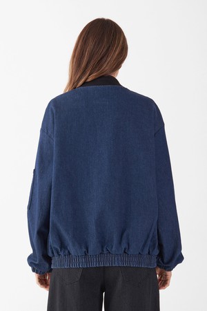 PEACER Denim Jacket - Classic Blue - Women from DAWN Denim