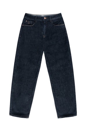 STARDUST O-Shape Soft Denim - Classic - Dark Indigo from DAWN Denim