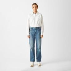 MORNING Regular Straight Minimal Stretch - Classic - Vintage Blue via DAWN Denim