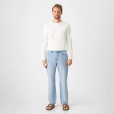 DUSK Regular Straight Minimal Stretch - Classic - Bright Blue via DAWN Denim