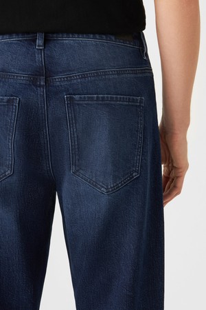 RISE Relaxed Tapered Minimal Stretch - Basic - Dark Blue from DAWN Denim