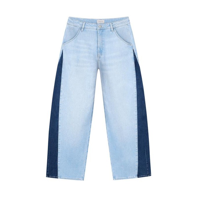 BLINK High Waist Wide Cropped - Two Tone from DAWN Denim