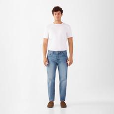 RISE Relaxed Tapered Minimal Stretch - Basic - Vintage Blue via DAWN Denim