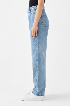 DAWN Wide Straight Non-Stretch - Minimal - Light Blue from DAWN Denim