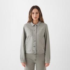 CALLISTO Jacket Soft Organic - Classic - Rock Olive via DAWN Denim