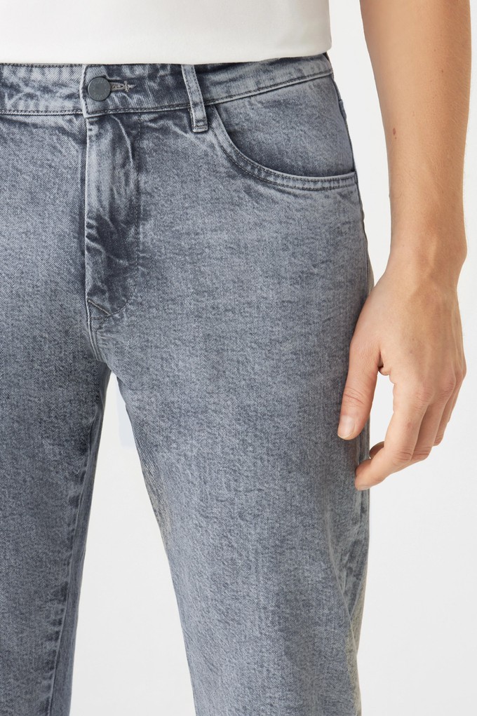 DUSK Regular Straight Minimal Stretch - Classic - Special Light Grey from DAWN Denim