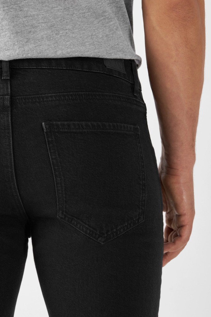 DUSK Regular Straight Minimal Stretch - Classic - Black from DAWN Denim