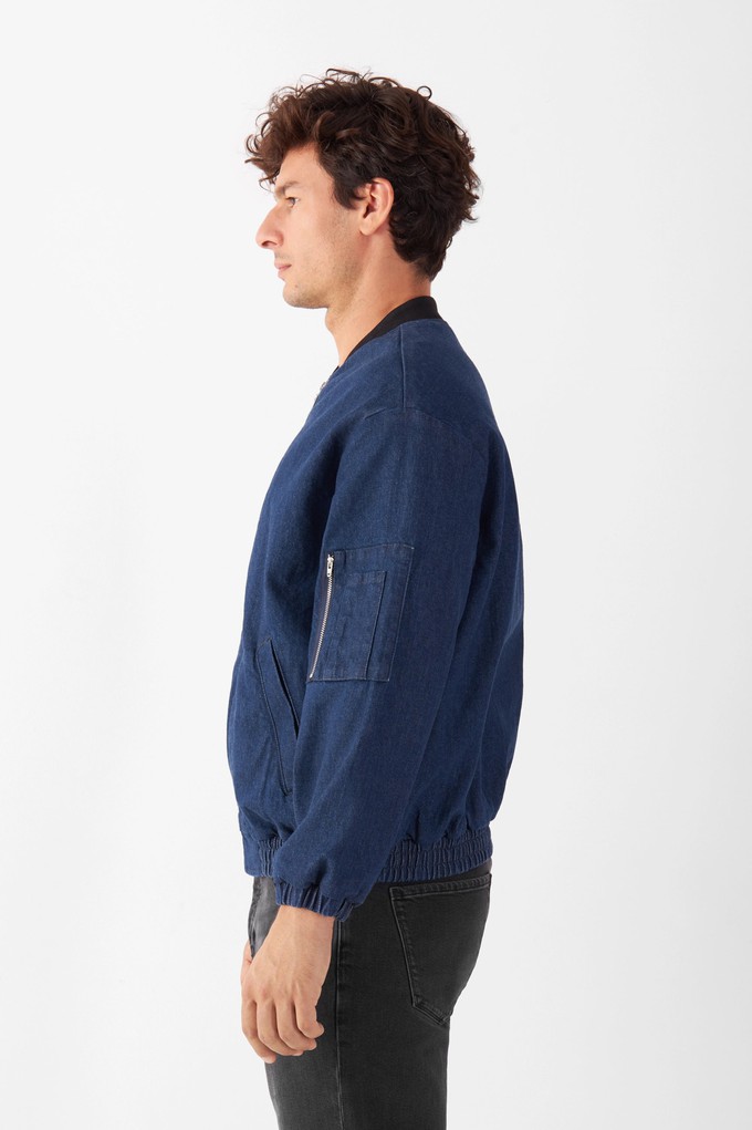 PEACER Denim Jacket - Classic Blue - Men from DAWN Denim