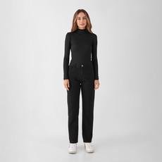 MORNING Regular Straight Minimal Stretch - Classic - Black via DAWN Denim