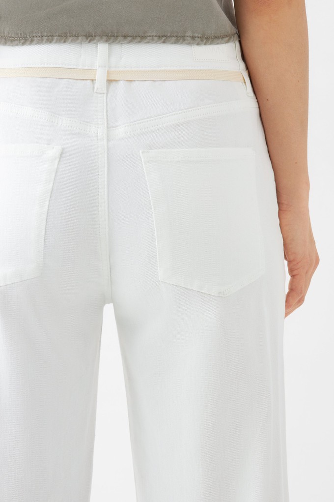 DEW Flared - Soft Denim - French Pocket - White from DAWN Denim