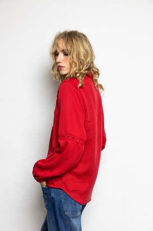 Lovely Blouse | Red from Elements of Freedom