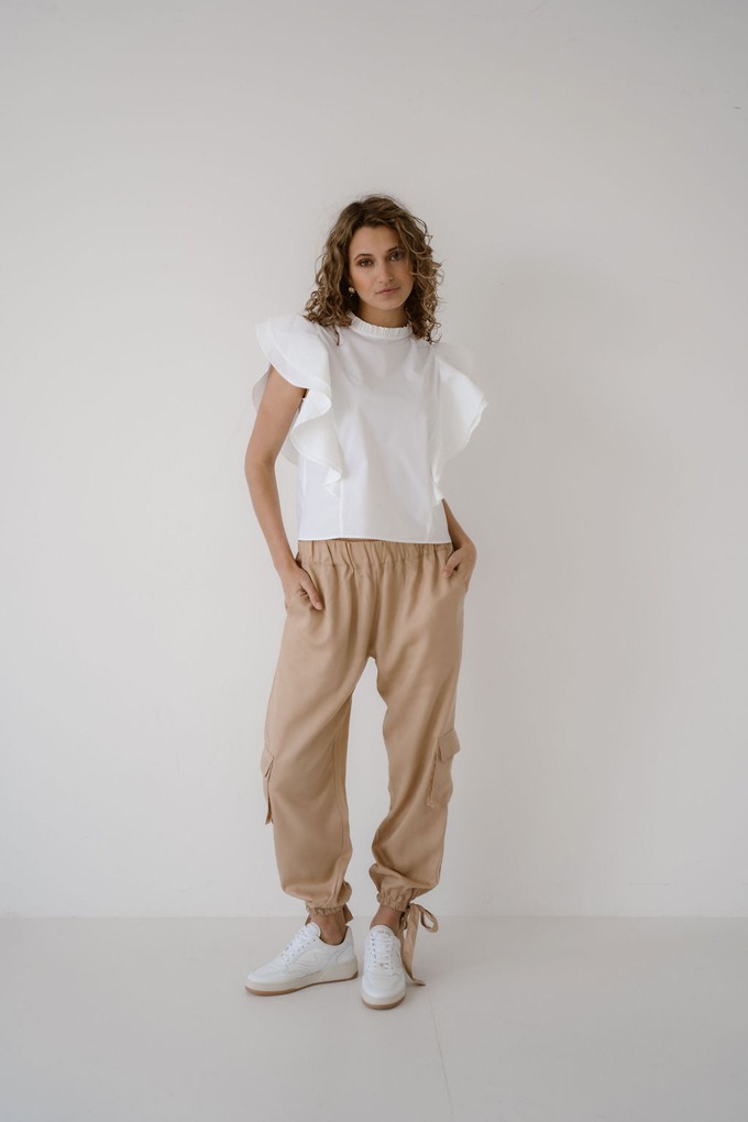 CARRIE PANTS - SAND from ELJO THE LABEL