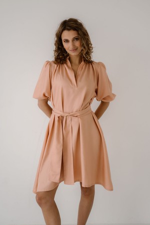 LOTTE DRESS - PEACH from ELJO THE LABEL