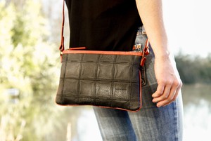 Leather Clutch Bag from Elvis & Kresse