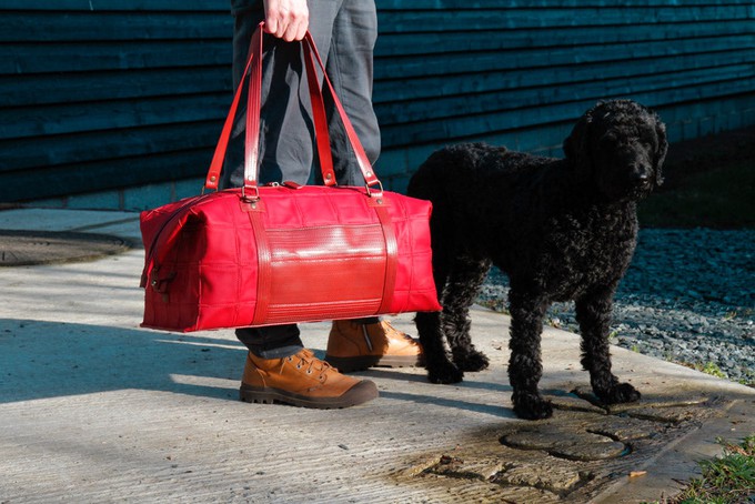 Leather Weekend Bag from Elvis & Kresse