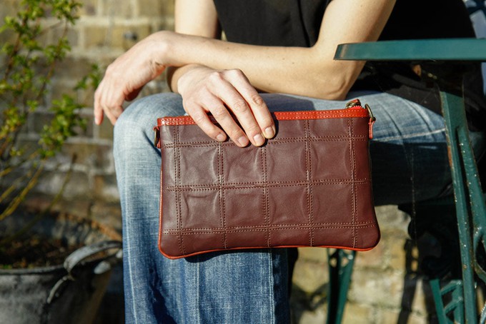 Leather Clutch Bag from Elvis & Kresse