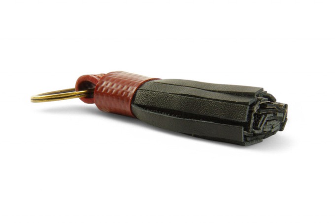 Leather Tassel Keyring from Elvis & Kresse