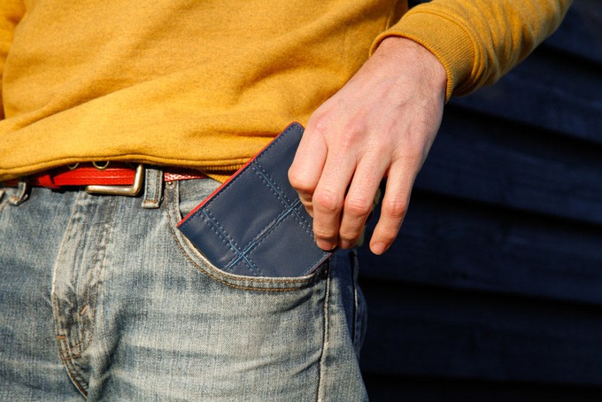 Leather Wallet with Coin Pocket from Elvis & Kresse