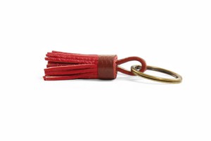 Mini Leather Tassel Keyring from Elvis & Kresse