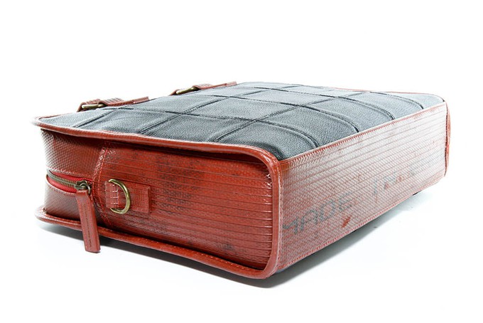 Leather Compact Briefcase from Elvis & Kresse