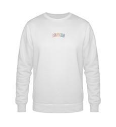 Sweatshirt Color WMN White via espero